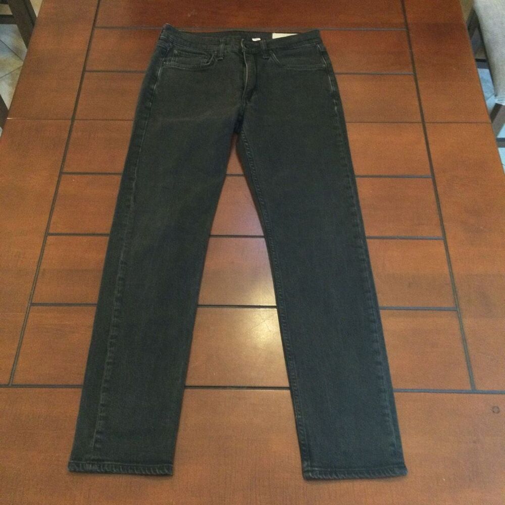 Rag & bone fit 2 slim black jeans 30